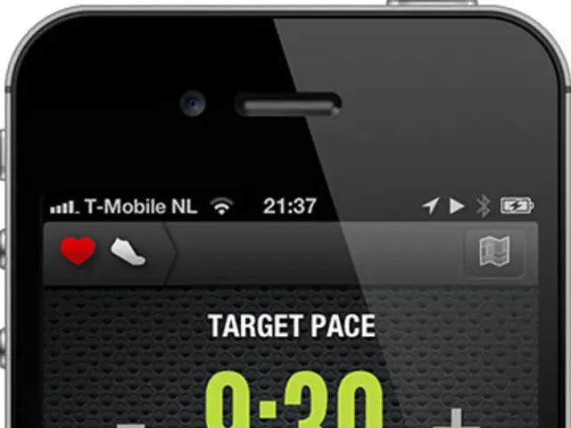 In this picture we can see a mobile and in this mobile screen we can see some symbols.